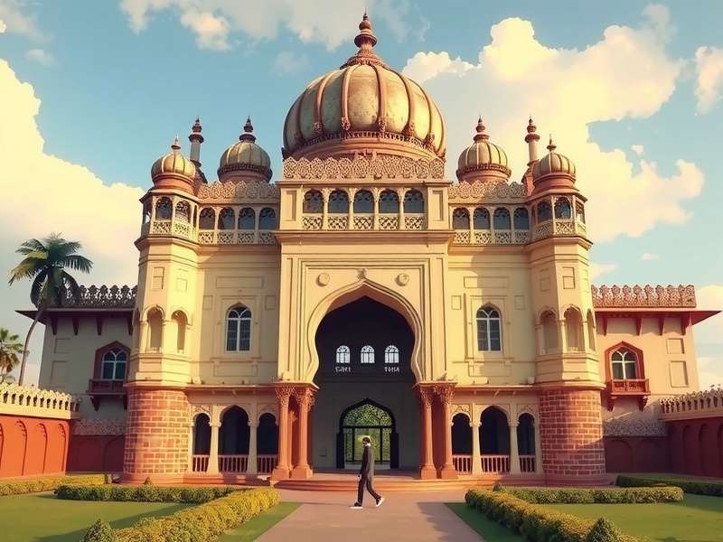 Indian historical architecture in game